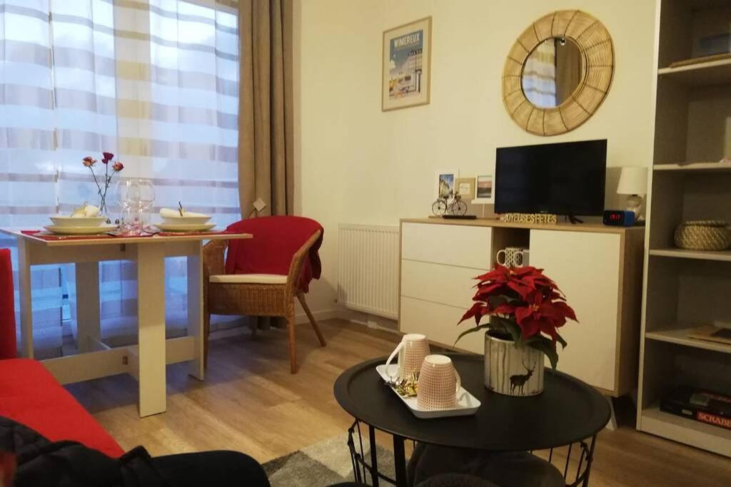 Апартаменты Studio Cosy Neuf Pres De La Mer,Balcon Et Parking Gratuit Вимере Экстерьер фото